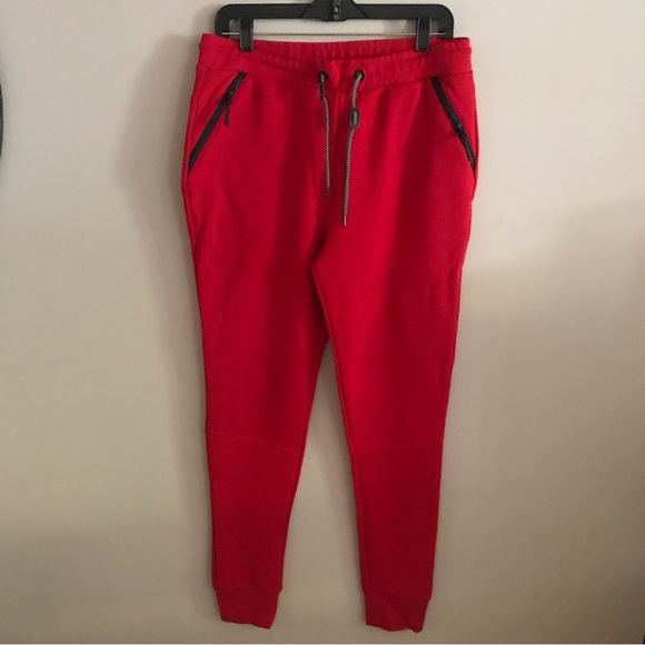 Galaxy mens red sweatpants large NWT - Picture 1 of 4